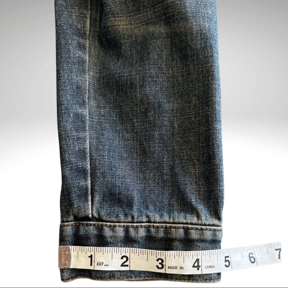 O’Neill Denim Devision Runaway Denim Jacket Washed Denim Size Medium - Picture 14 of 16